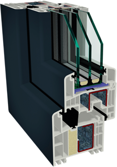 ventanas de PVC Gealan S 9000